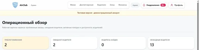 Демонстрационный операционный обзор 787 AirClub